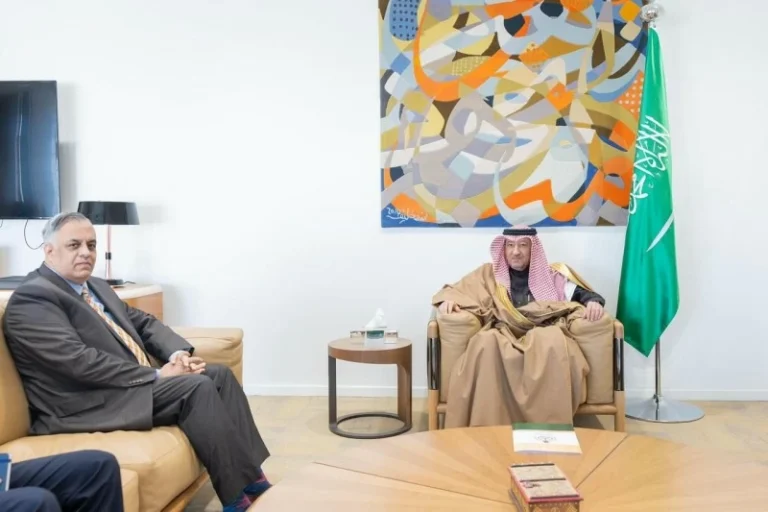 نائب وزير الخارجية يبحث العلاقات الثنائية مع سفير الهند