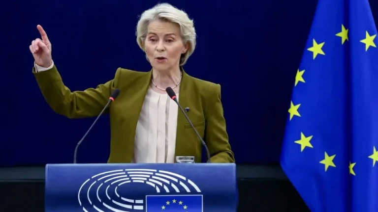 المفوضية الأوروبية: صواريخ ومسيرات إيران دمرت المنطقة المفوضية الأوروبية: صواريخ ومسيرات إيران دمرت المنطقة