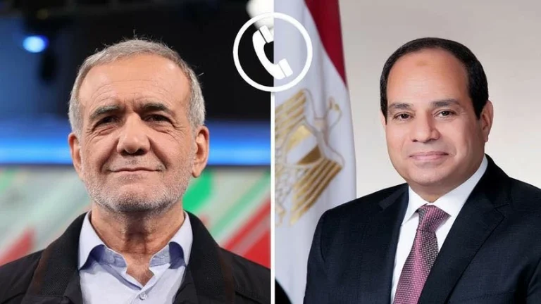 وساطة مصرية لخفض التصعيد: تفاصيل اتصال السيسي وبزشكيان