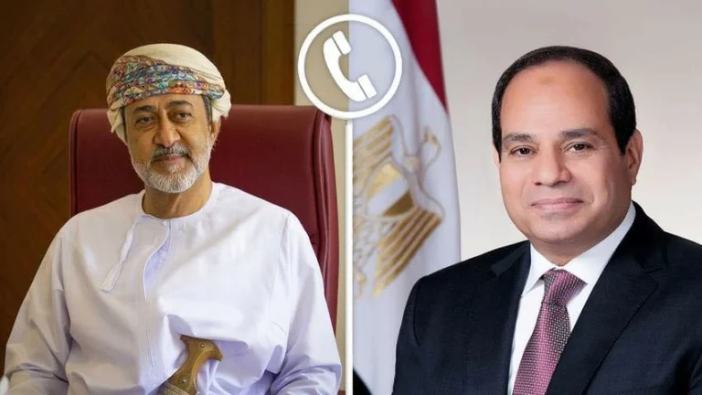 السيسي لسلطان عُمان: أمن الخليج جزء من أمن مصر القومي السيسي لسلطان عُمان: أمن الخليج جزء من أمن مصر القومي