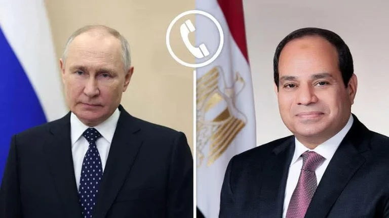 مباحثات السيسي وبوتين لخفض التصعيد في الشرق الأوسط