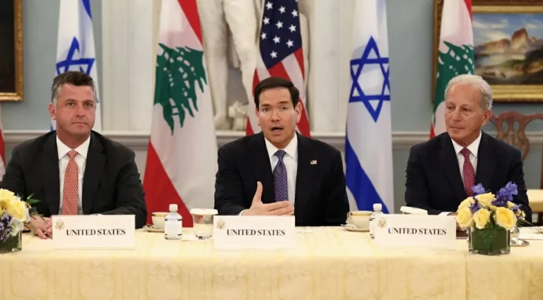 مفاوضات لبنان وإسرائيل: واشنطن ترعى لقاءً تاريخياً مفاوضات لبنان وإسرائيل: واشنطن ترعى لقاءً تاريخياً