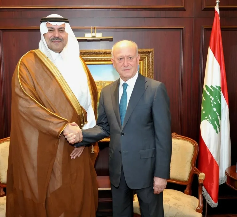 سفير المملكة لدى لبنان يلتقي النائب أشرف ريفي