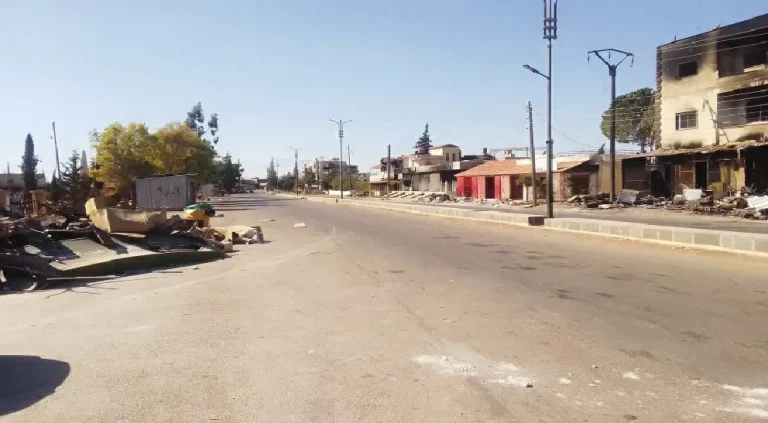 إغلاق جزئي لطريق دمشق السويداء لعرقلة الامتحانات