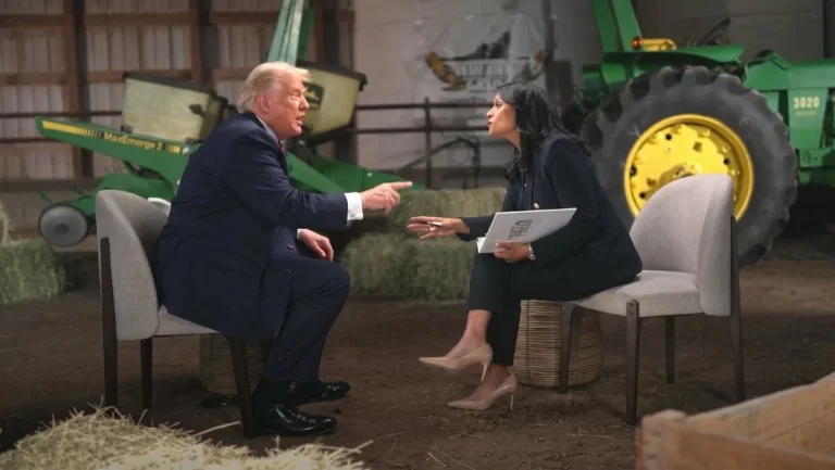 دونالد ترمب يهدد مذيعة NBC باللجوء للجنة الاتصالات