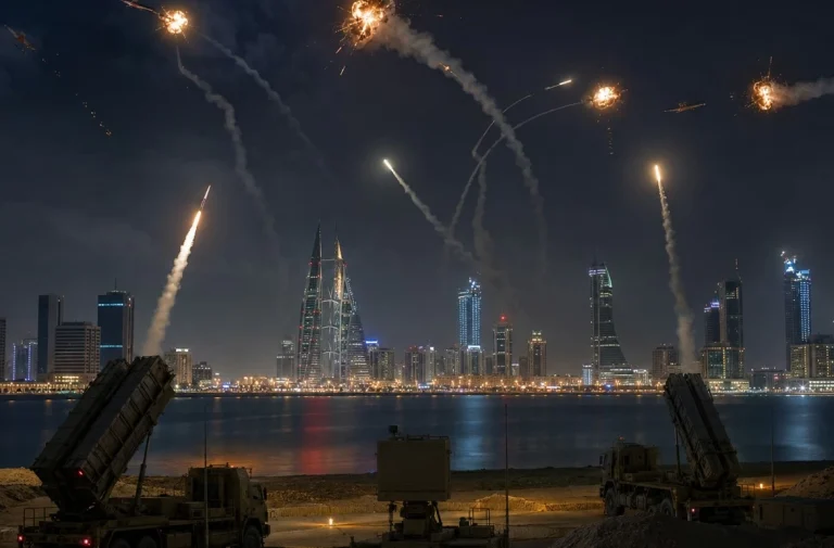البحرين تعترض وتدمر عدداً من الاعتداءات الجوية الإيرانية