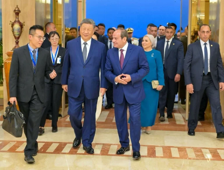 الشراكة الاستراتيجية بين مصر والصين في بيان مشترك