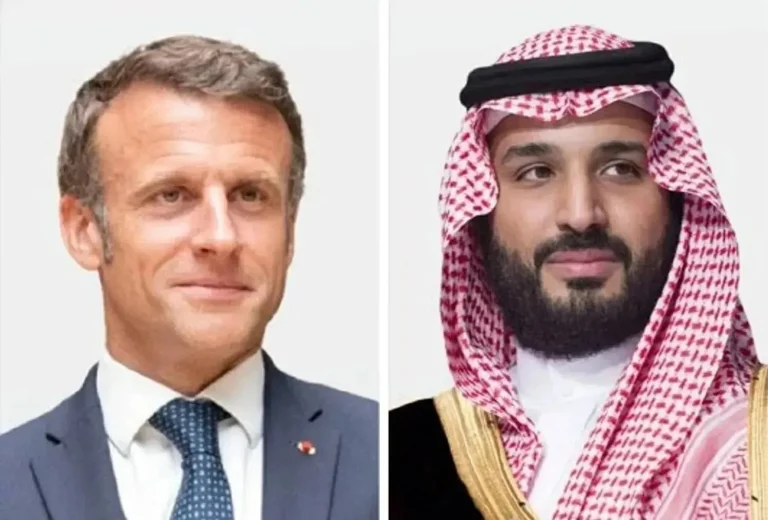الأمير محمد بن سلمان يبحث مع ماكرون مستجدات المنطقة الأمير محمد بن سلمان يبحث مع ماكرون مستجدات المنطقة