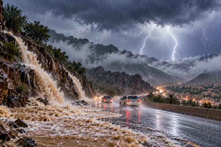 الدفاع المدني يحذر من أمطار رعدية بالمملكة حتى الأربعاء الدفاع المدني يحذر من أمطار رعدية بالمملكة حتى الأربعاء