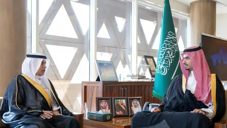 محافظ الدرعية يستعرض مشاريع شركة المياه الوطنية