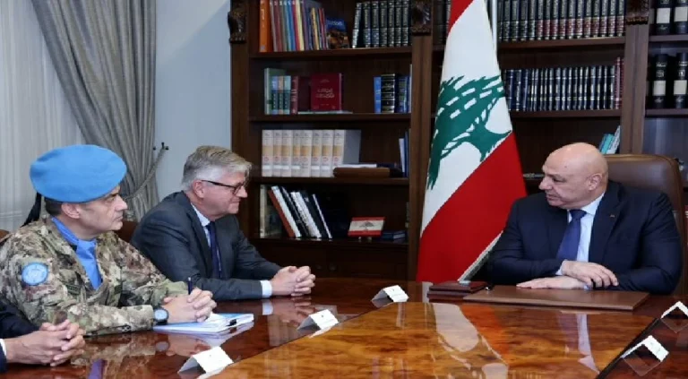 لبنان يجدد تمسكه ببقاء قوات اليونيفيل في الجنوب لبنان يجدد تمسكه ببقاء قوات اليونيفيل في الجنوب