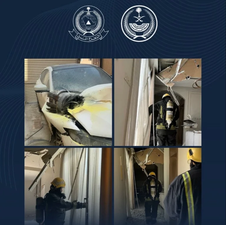 إصابة مقيم إثر سقوط شظايا صاروخ باليستي في الرياض إصابة مقيم إثر سقوط شظايا صاروخ باليستي في الرياض