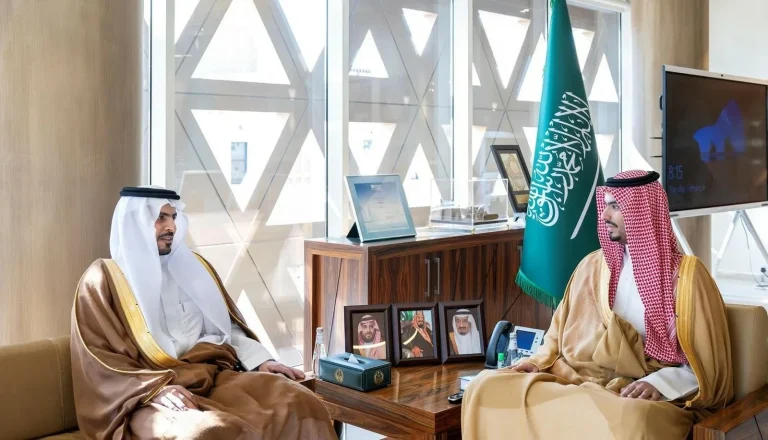 محافظ الدرعية يستقبل رئيس المحكمة العامة بالمحافظة