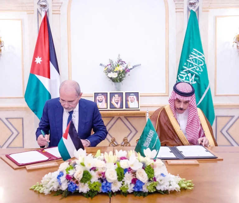 توقيع تعديل مجلس التنسيق الأعلى السعودي الأردني بالرياض
